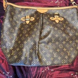 Louis Vuitton Monogram Brown and Gold Handbag